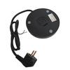 Fervedor Hotel Duplo Corpo Preto Verona 0,6L